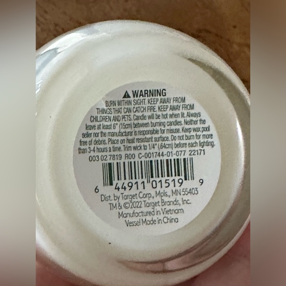 Soy Candle Cinnamon and Star Anise scented with wooden top NWT - Picture 4 of 9